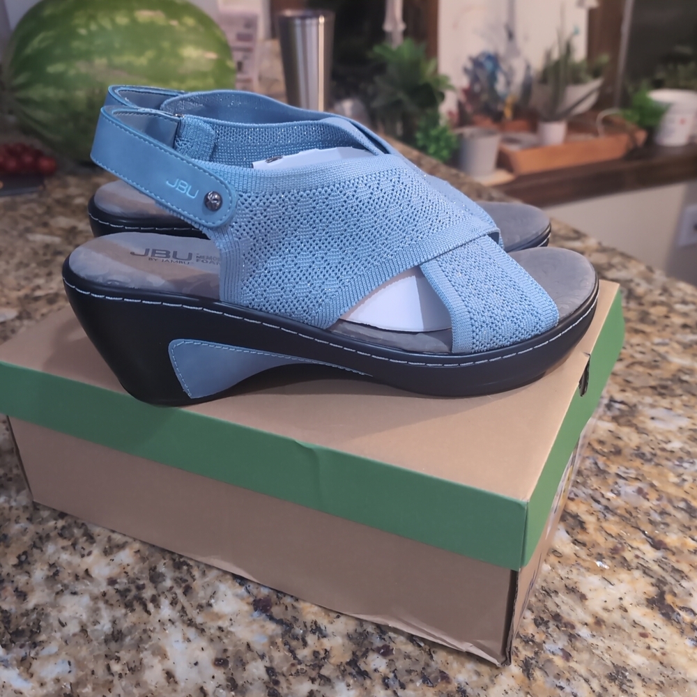 JBU Alyssa Denim Sandals